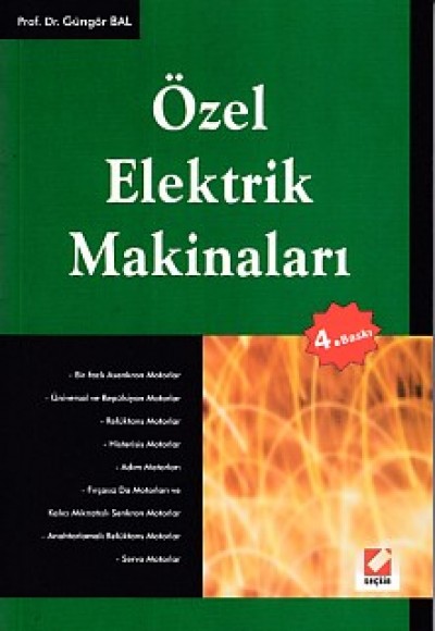 Özel Elektrik Makinaları