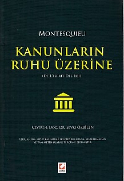 Kanunların Ruhu Üzerine