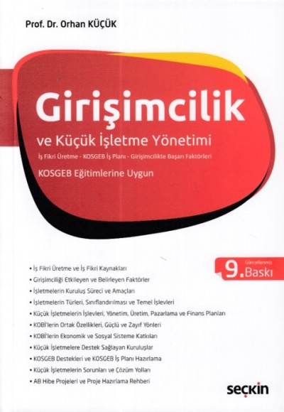 Girişimcilik ve Küçük İşletme Yönetimi