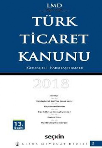 Türk Ticaret Kanunu (Ciltli)