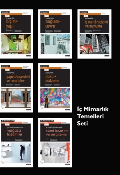 İç Mimarlık Temelleri Seti (7 Kitap)