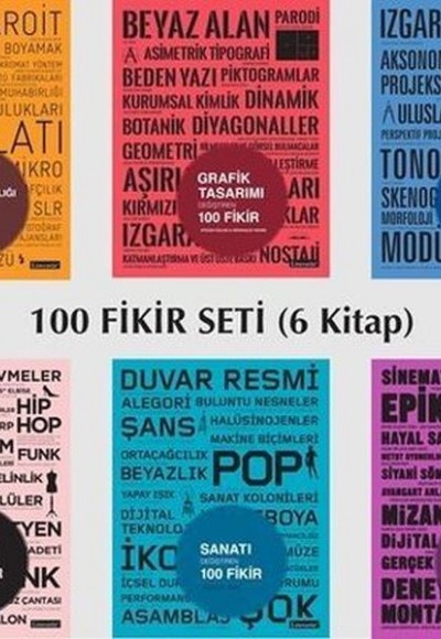 100 Fikir Seti (6 Kitap Takım)