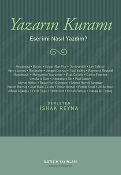 Yazarın Kuramı  Eserimi Nasıl Yazdım ?