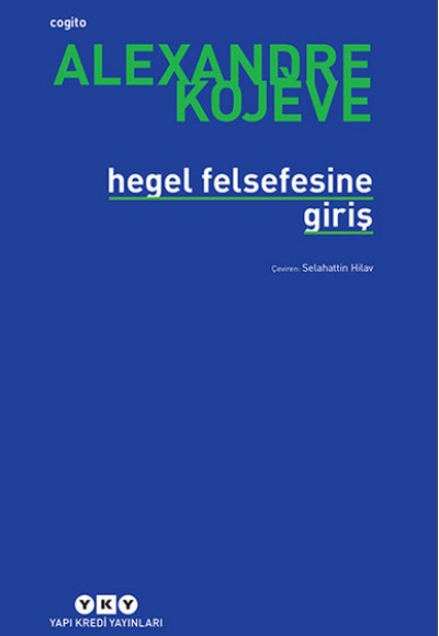 Hegel Felsefesine Giriş