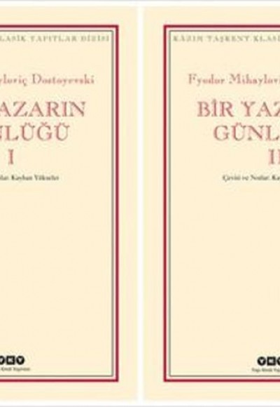 Bir Yazarın Günlüğü (2 Cilt Takım)