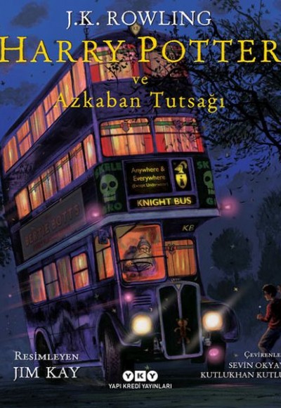 Harry Potter ve Azkaban Tutsağı 3 - (Resimli Özel Baskı - Ciltli)