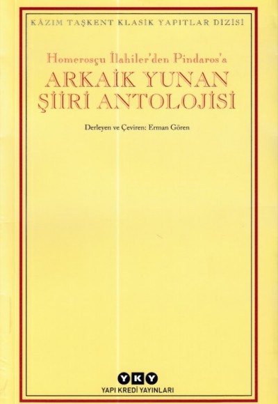 Arkaik Yunan Şiiri Antolojisi