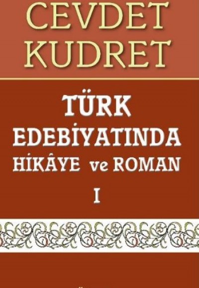 Türk Edebiyatında Hikaye ve Roman 1