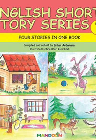 English Short Stories Series Level-1  Four Stories In One Book