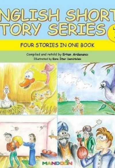 English Short Stories Series Level-3  Four Stories In One Book