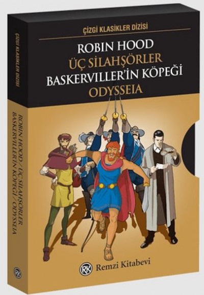 Çizgi Klasikler Dizisi (4 Kitap Kutulu)