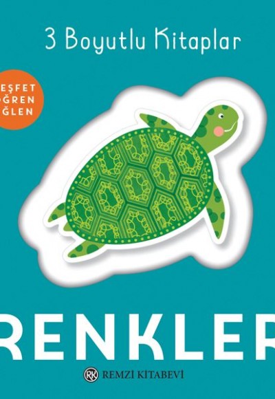Renkler - 3 Boyutlu Kitaplar
