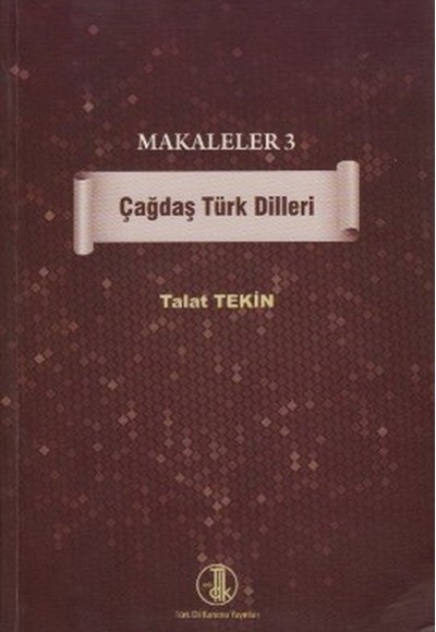 Makaleler 3 - Çağdaş Türk Dilleri