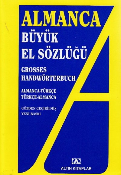 Almanca Büyük El Sözlüğü