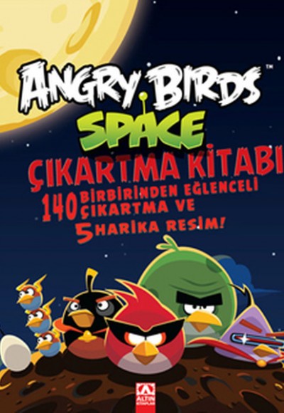 Angry Birds Space Çıkartmalı Kitabı