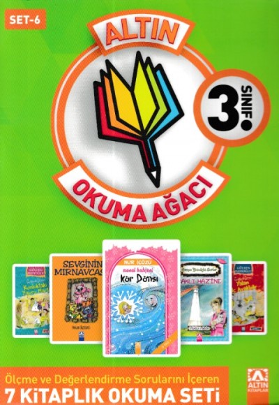 Altın Okuma Ağacı - 3. Sınıf Set 6 (Yeşil Kapak)