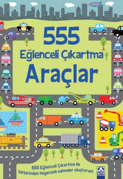 555 Eğlenceli Çıkartma - Araçlar