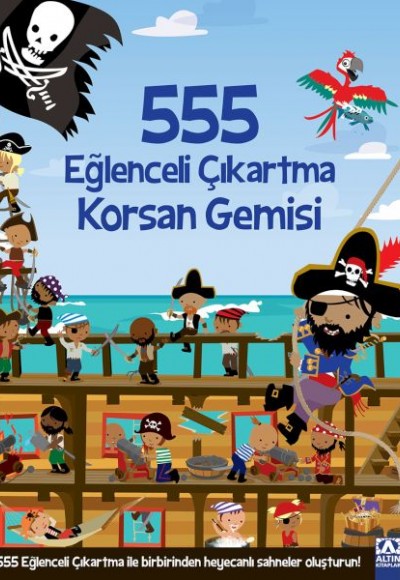 555 Eğlenceli Çıkartma Korsan Gemisi