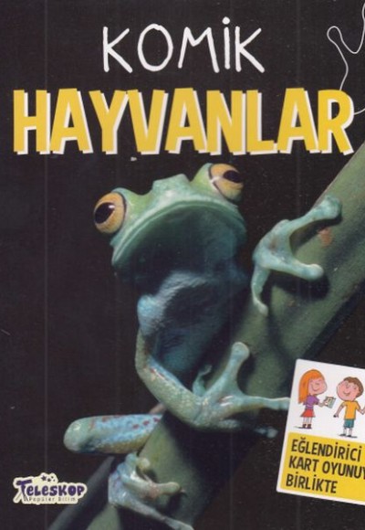 Komik Hayvanlar - Eğlendirici Kart Oyunuyla Birlikte