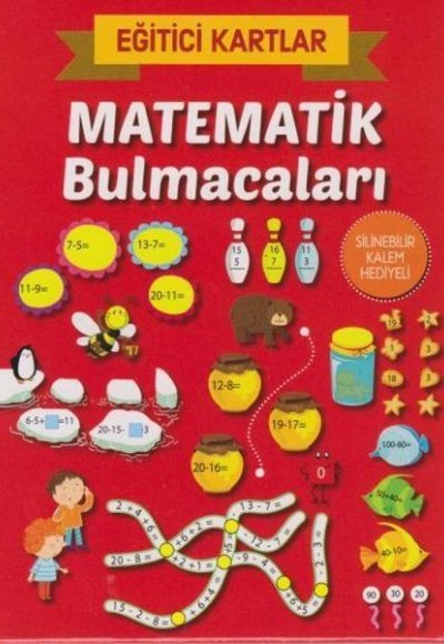 Eğitici Kartlar Matematik Bulmacaları