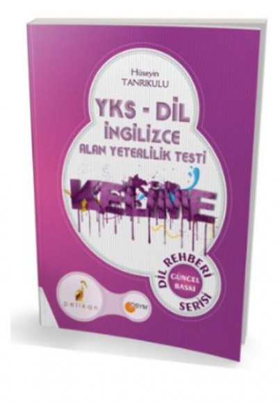 Pelikan YKSDİL İngilizce Alan Yeterlilik Testi Kelime