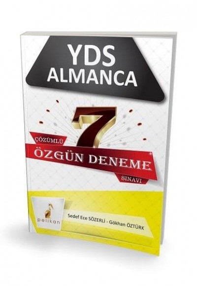 YDS Almanca Çözümlü 7 Özgün Deneme Sınavı