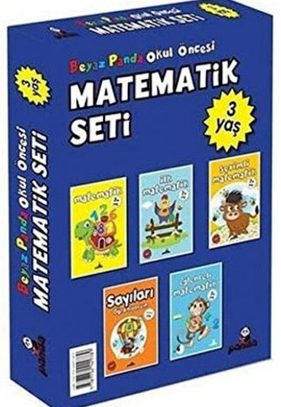 Okul Öncesi 3 Yaş Matematik Seti (5 Kitap)