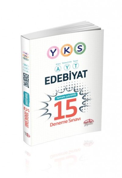 Editör YKS Edebiyat Tamamı Çözümlü 15 Deneme Sınavı