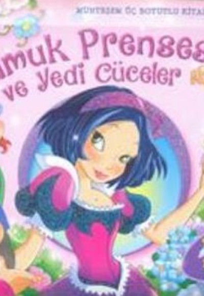 Pamuk Prenses ve Yedi Cüceler - Muhteşem Üç Boyutlu Kitaplar - Küçük Boy