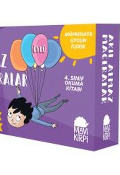 Akıl Almaz Maceralar 4. Sınıf Seti (10 Kitap)