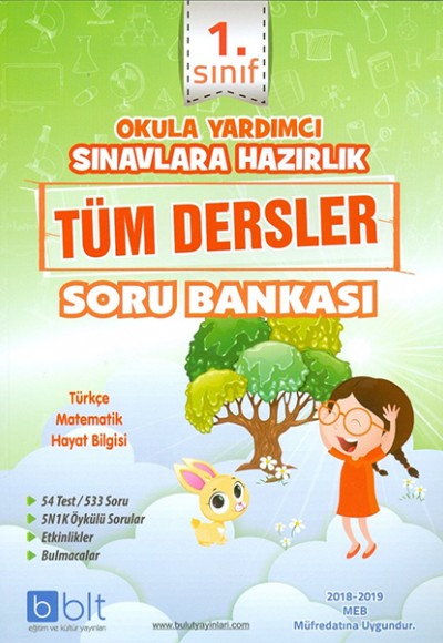 Bulut 1.Sınıf Tüm Dersler Soru Bankası (Yeni)