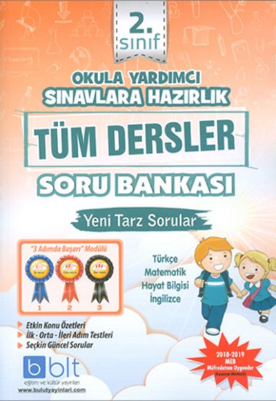 Bulut 2.Sınıf Tüm Dersler Soru Bankası (Yeni)