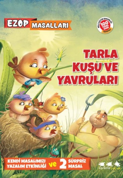 Ezop Masalları - Tarla Kuşu ve Yavruları