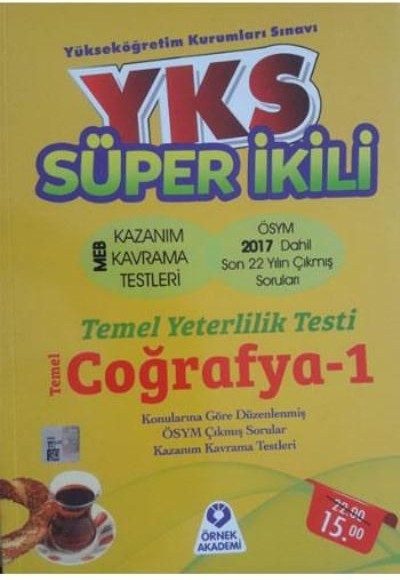 Örnek Akademi YKS TYT Süper İkili Temel Coğrafya 1