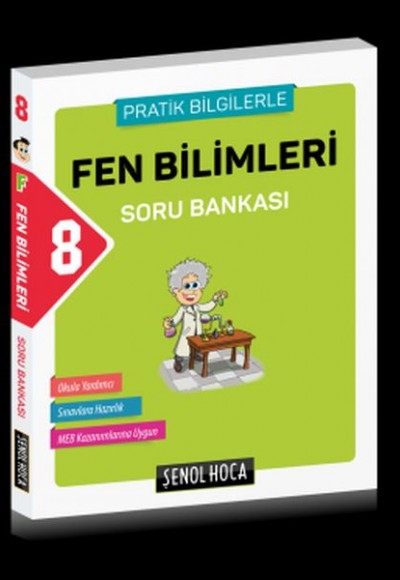 Şenol Hoca 8. Sınıf Fen Bilimleri Soru Bankası (Yeni)