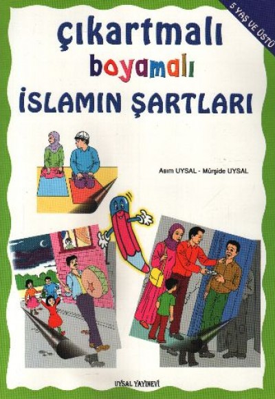 Çıkartmalı Boyamalı İslamın Şartları