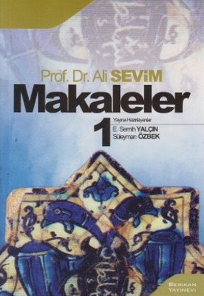 Makaleler 1 (Ali Sevim)