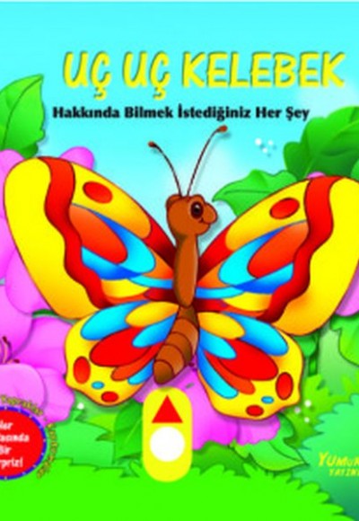 Uç Uç Kelebek - Hareketli Kitap