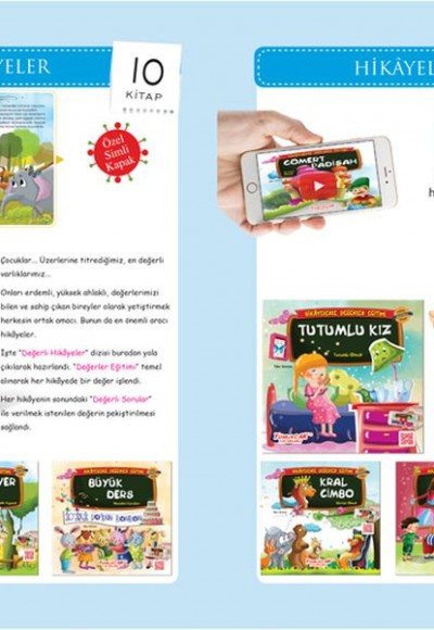 Değerli Hikayeler Seti (10 Kitap Takım)