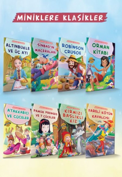 Miniklere Klasikler Seti (8 Kitap Takım)