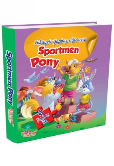Sportmen Pony - Hikayeli Yapboz Eğlencesi (6 Yapboz ile)