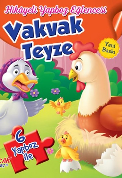 Vakvak Teyze - Hikayeli Yapboz Eğlencesi (6 Yapboz İle)