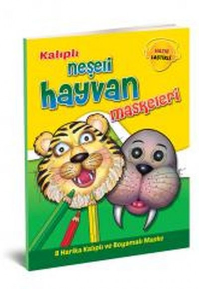 Kalıplı Neşeli Hayvan Maskeleri