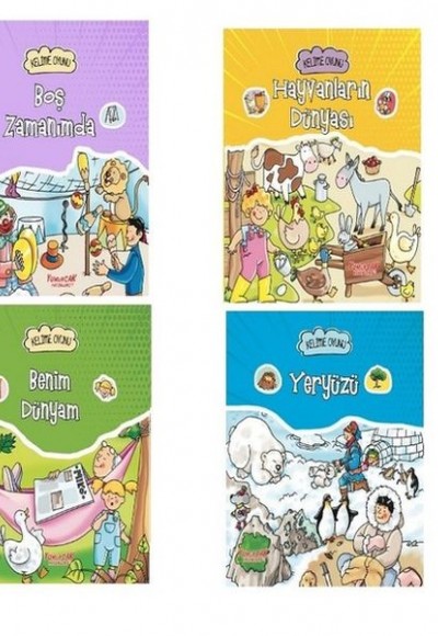 Kelime Oyunu Dizisi - (4 Kitap)