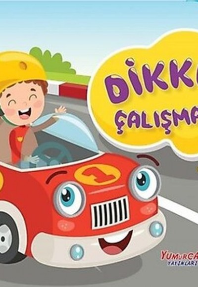 Dikkat Çalışmaları 1. Kitap (Kalem Hediyeli)