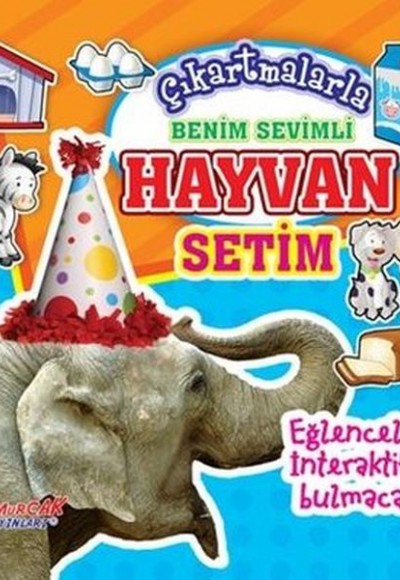 Çıkartmalarla Benim Sevimli Hayvan Setim