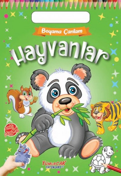 Boyama Çantam - Hayvanlar