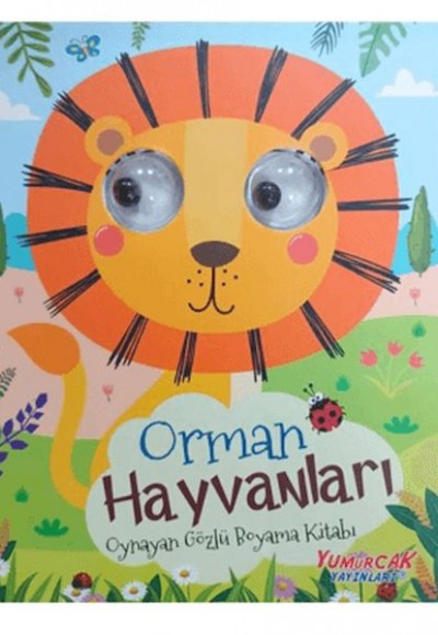 Oynayan Gözlü Boyama Kitabı – Orman Hayvanları Oynayan Gözlü Boyama Kitabı – Orman Hayvanları