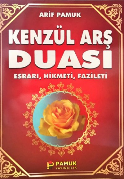 Kenzül Arş Duası Esrarı Hikmeti Fazileti (Büyük Boy)