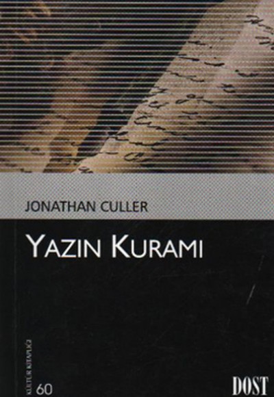 Yazın Kuramı (Kültür Kitaplığı 60)